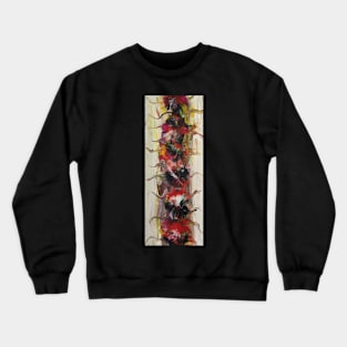 Abstract Dancing Flowers Crewneck Sweatshirt